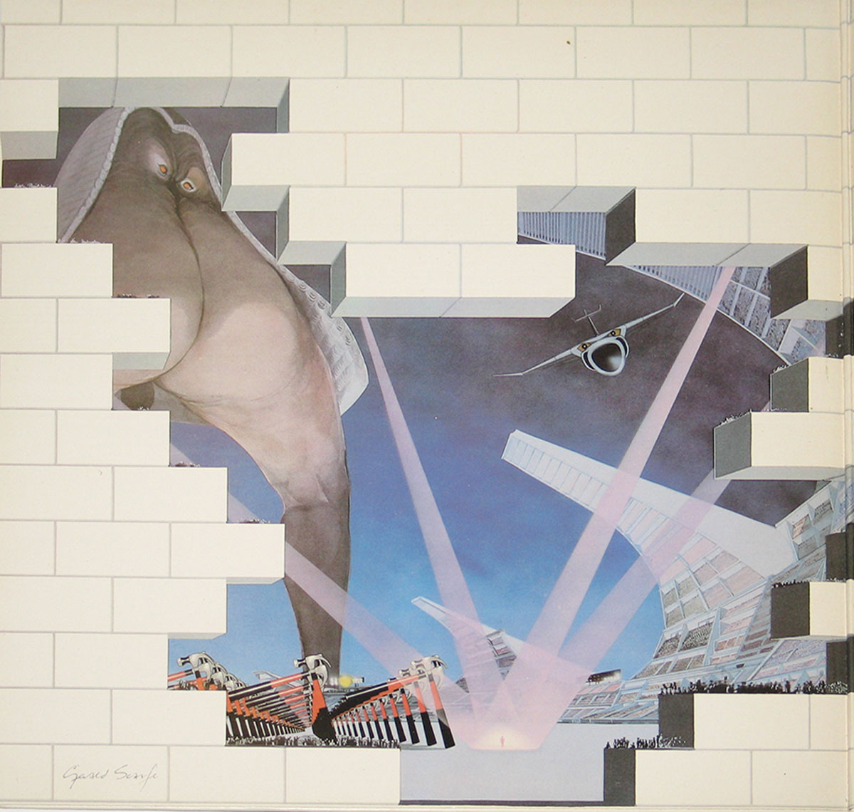 High Resolution Photo #2 PINK FLOYD Wall England 